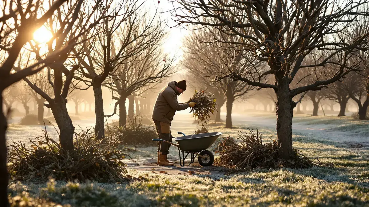 Januari negeren voor uw appel- en perenbomen kan u een beslissende en kortstondige periode doen missen