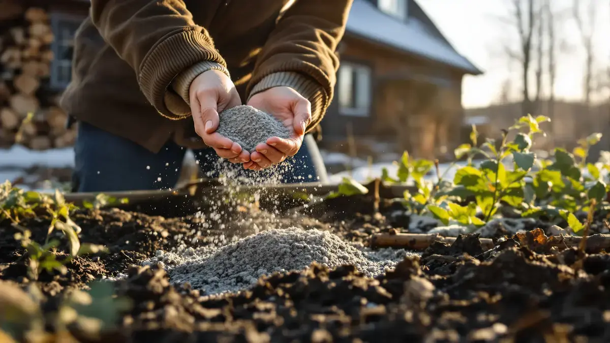 In de moestuin overtreft een onderschat schoorsteenpoeder vaak verwaarloosde industriële meststoffen