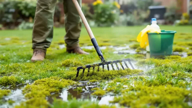 Hoe verwijder je mos op een natuurlijke en effectieve manier uit je gazon