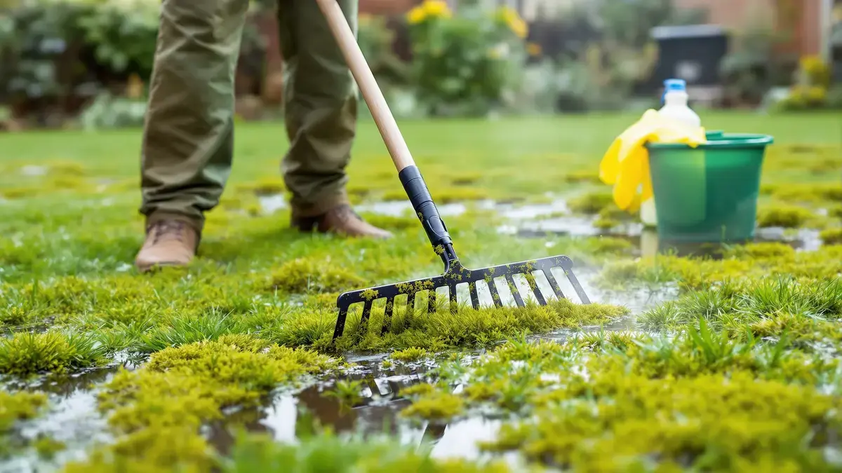 Hoe verwijder je mos op een natuurlijke en effectieve manier uit je gazon