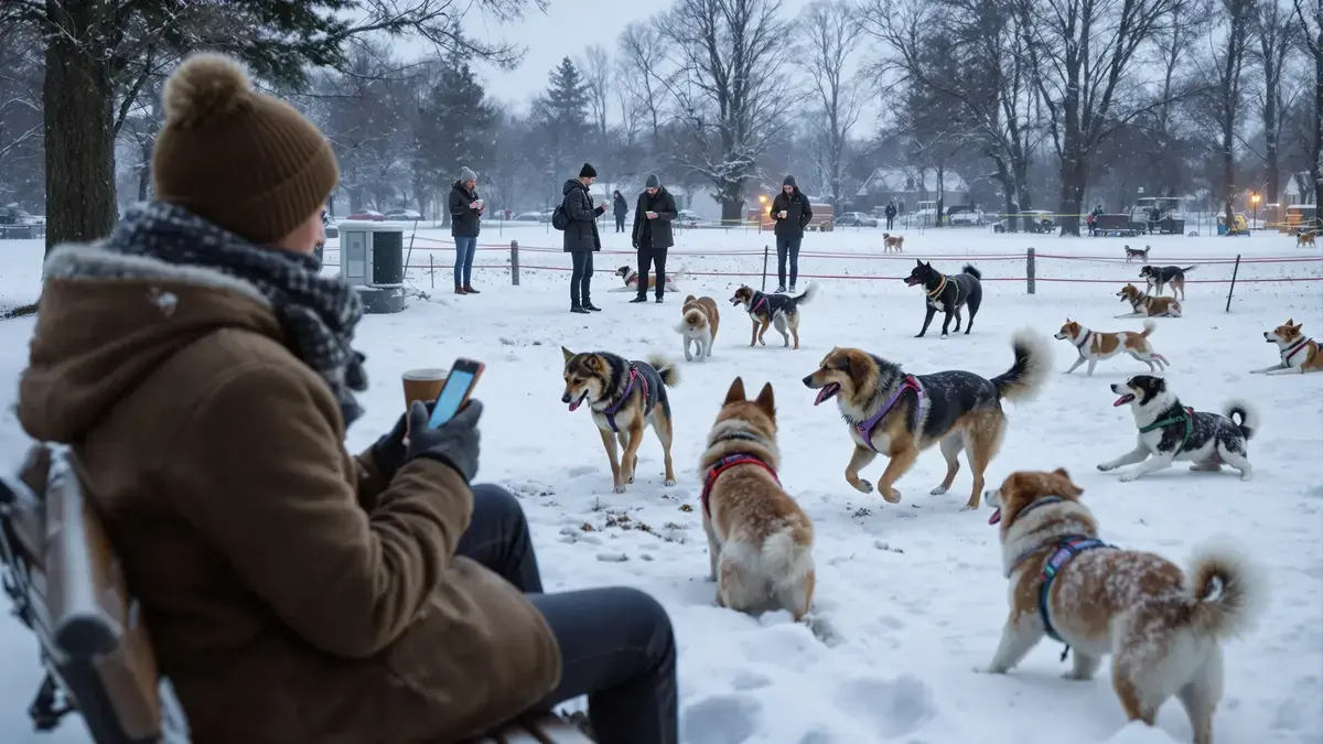 Het observeren van de interacties van honden in het park is cruciaal om ongewenst gedrag dat vaak wordt geminimaliseerd te voorkomen
