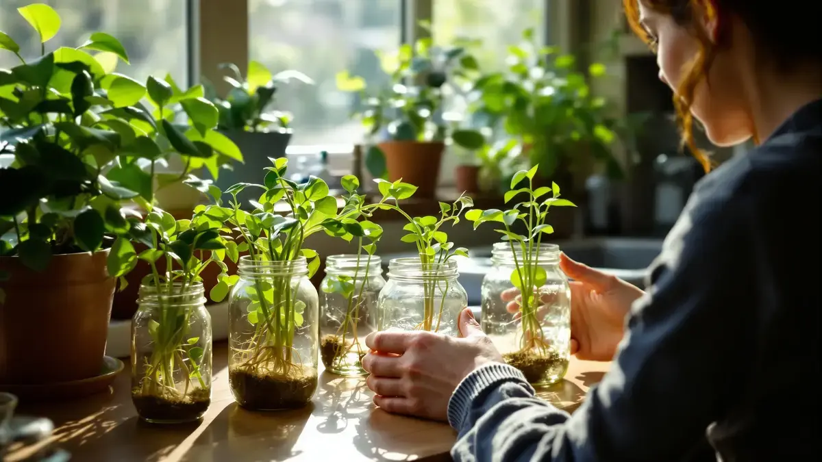 Ontdek 5 planten die zich eenvoudig vermeerderen door stekken zonder veel moeite