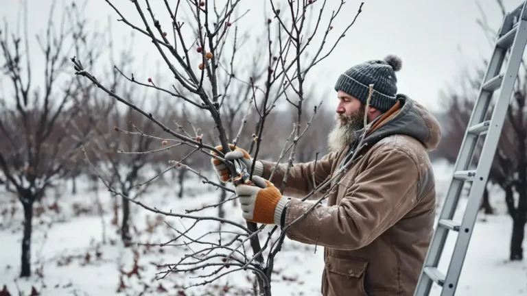 Deskundigen zijn het erover eens dat het uitstellen van het gebruik van de snoeischaar in januari geen goed idee is omdat dit uw fruitbomen kan verzwakken en uw oogst in gevaar kan brengen