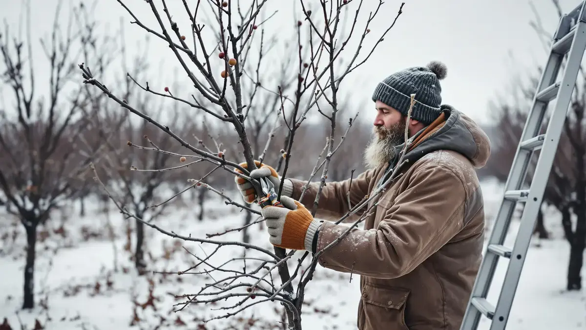 Deskundigen zijn het erover eens dat het uitstellen van het gebruik van de snoeischaar in januari geen goed idee is omdat dit uw fruitbomen kan verzwakken en uw oogst in gevaar kan brengen