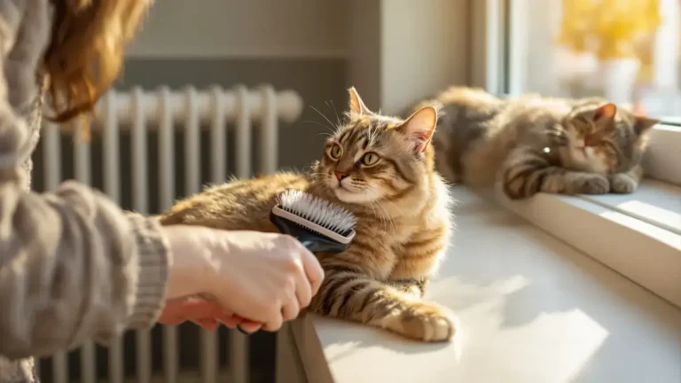 Ze dacht dat haar verzorging voldoende was de verontrustende waarheid over het regelmatig borstelen van je kat