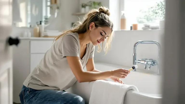 Voordat u uw zwart geworden badkamervoegen verwijdert, test eerst deze effectieve kapperscrème